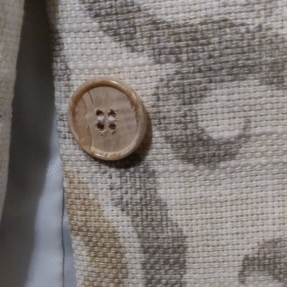 J. McLaughlin Berkshire Linen Blend Medallion Tapestry Coat LARGE NEW WITH TAGS - Picture 5 of 7